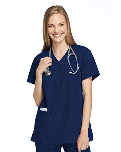 Smart Uniform 1224 Schlupfkasacks Zurück Krawatte (XL, Navy) von Smart Uniform