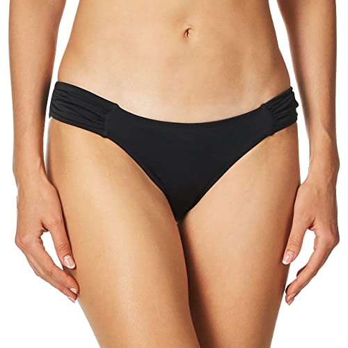 Smart & Sexy Damen-Bikinihose Secret Side mit Rüschen - Schwarz - Large von Smart & Sexy