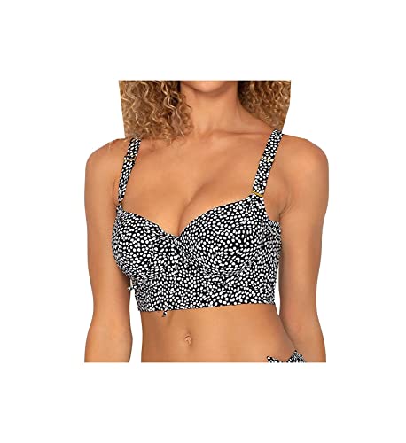 Smart & Sexy Damen Full-Busted Supportive Underwire Swimsuit Bikini Top Bikinioberteil, Süßwasserperle, 95 D von Smart & Sexy