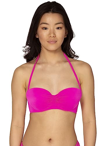 Smart & Sexy Damen Swim Neckholder Topswim Secret Bikini, Fuchia Sizzle, 75C von Smart & Sexy