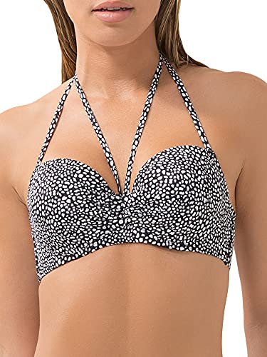 Smart & Sexy Damen Swim Neckholder Topswim Secret Bikini, Itsy Pebbles, 80D von Smart & Sexy