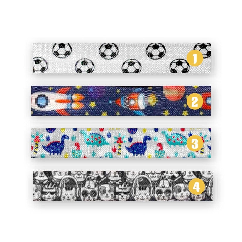 Cochlear Implantat Stirnband, Ci, Standardgrößen Oder Maßanfertigung, Versch. Farben - Glänzend Matt, Mit Muster, Glitzer von SmartIdeasDE