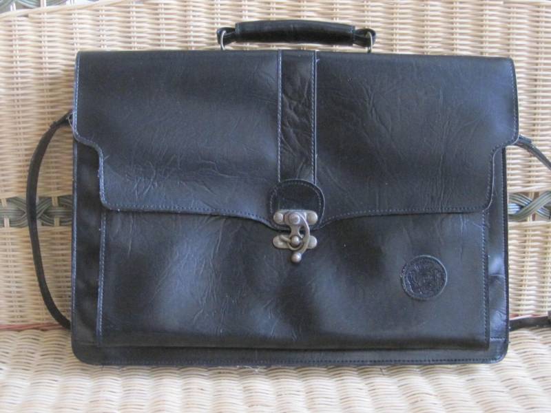 1980Er Jahre Umhängetasche Leder Italy von SmartSquirrel