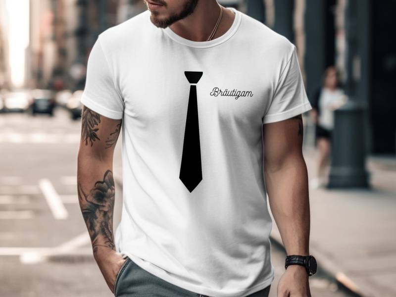 Bräutigam Jga T-Shirt, Individuelles Junggesellen Shirt, Trendiges Design Baumwoll Oberteil, Bequemes Fliege Top, Künstlerisch Krawatte Tie Bräutigam Jga T-Shirt, Individuelles Junggesellen Shirt, Trendiges Design Baumwoll Oberteil, Bequemes Fliege Top, Künstlerisch Krawatte Tie von SmartStreetwearShop