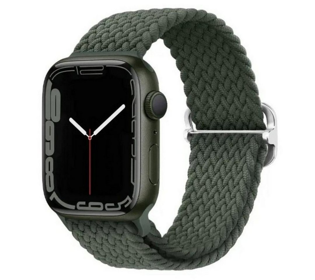SmartUP Smartwatch-Armband für Apple Watch 1-10 / SE Ultra Nylon Solo Loop Ersatzband Geflochten, kompatibel mit allen Apple Watch Modellen, atmungsaktives Nylon SmartUP Smartwatch-Armband für Apple Watch 1-10 / SE Ultra Nylon Solo Loop Ersatzband Geflochten, kompatibel mit allen Apple Watch Modellen, atmungsaktives Nylon von SmartUP
