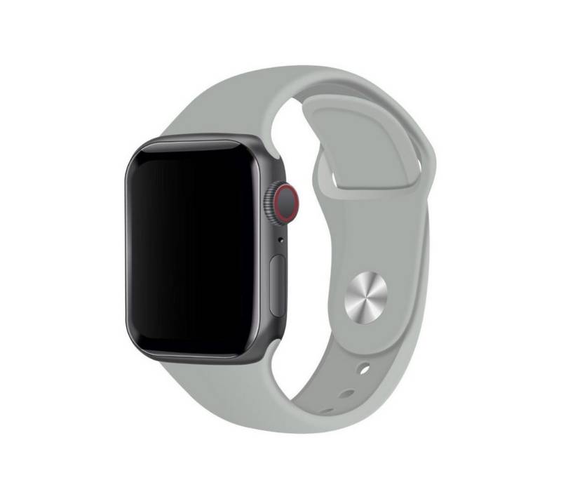 SmartUP Smartwatch-Armband für Apple Watch 11 10 9 8 7 6 5 4 3 SE Ultra Silikon Sport Ersatzband, kompatibel mit allen Apple Watch Modellen, atmungsaktives Silikon von SmartUP