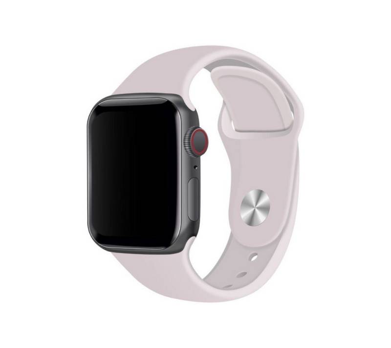 SmartUP Smartwatch-Armband für Apple Watch 10 9 8 7 6 5 4 3 2 1 SE Ultra Silikon Sport Ersatzband, kompatibel mit allen Apple Watch Modellen, atmungsaktives Silikon von SmartUP