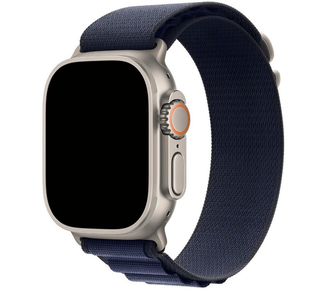SmartUP Smartwatch-Armband für Apple Watch 11-1 / SE Ultra /3 Titan Alpine Nylon Ersatzband Sport, kompatibel mit allen Apple Watch Modellen, atmungsaktives Nylon von SmartUP