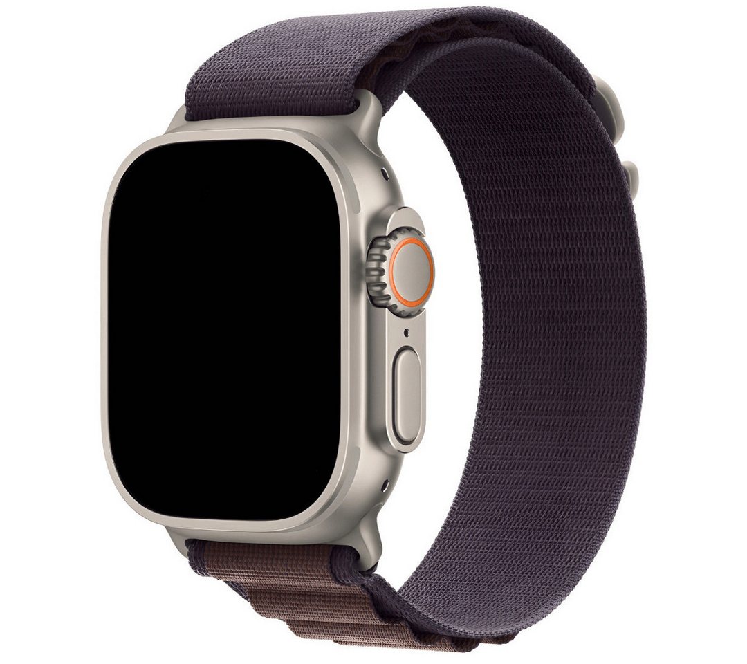 SmartUP Smartwatch-Armband für Apple Watch 11-1 / SE Ultra /3 Titan Alpine Nylon Ersatzband Sport, kompatibel mit allen Apple Watch Modellen, atmungsaktives Nylon von SmartUP