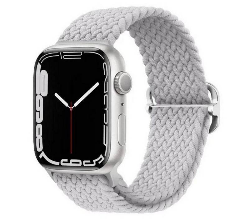 SmartUP Smartwatch-Armband für Apple Watch 11-1 / SE Ultra Nylon Solo Loop Ersatzband Geflochten, kompatibel mit allen Apple Watch Modellen, atmungsaktives Nylon von SmartUP