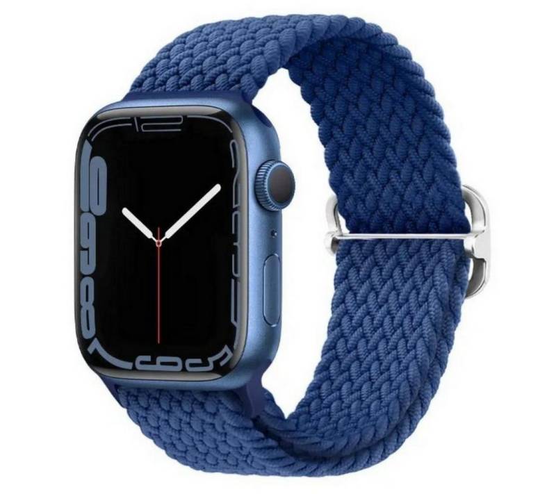 SmartUP Smartwatch-Armband für Apple Watch 11-1 / SE Ultra Nylon Solo Loop Ersatzband Geflochten, kompatibel mit allen Apple Watch Modellen, atmungsaktives Nylon von SmartUP