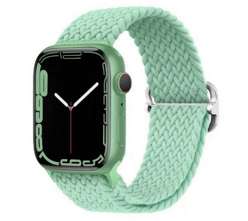 SmartUP Smartwatch-Armband für Apple Watch 11-1 / SE Ultra Nylon Solo Loop Ersatzband Geflochten, kompatibel mit allen Apple Watch Modellen, atmungsaktives Nylon von SmartUP