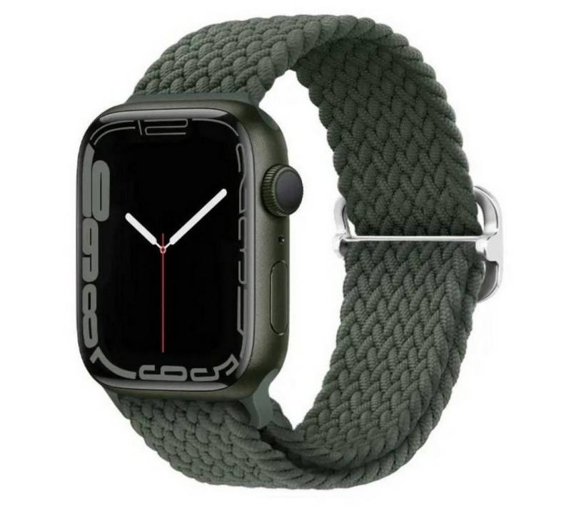 SmartUP Smartwatch-Armband für Apple Watch 11-1 / SE Ultra Nylon Solo Loop Ersatzband Geflochten, kompatibel mit allen Apple Watch Modellen, atmungsaktives Nylon von SmartUP