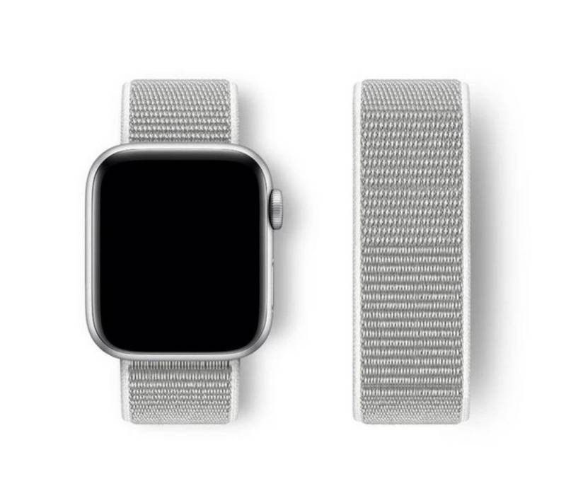 SmartUP Smartwatch-Armband für Apple Watch 11 10 9 8 7 6 5 4 3 2 SE Ultra Nylon Sport Ersatzband, kompatibel mit allen Apple Watch Modellen, atmungsaktives Nylon von SmartUP