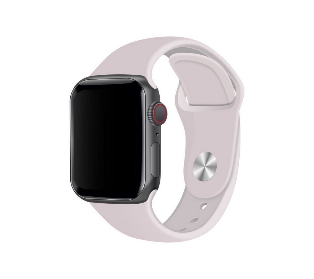 SmartUP Smartwatch-Armband für Apple Watch 11 10 9 8 7 6 5 4 3 SE Ultra Silikon Sport Ersatzband, kompatibel mit allen Apple Watch Modellen, atmungsaktives Silikon von SmartUP