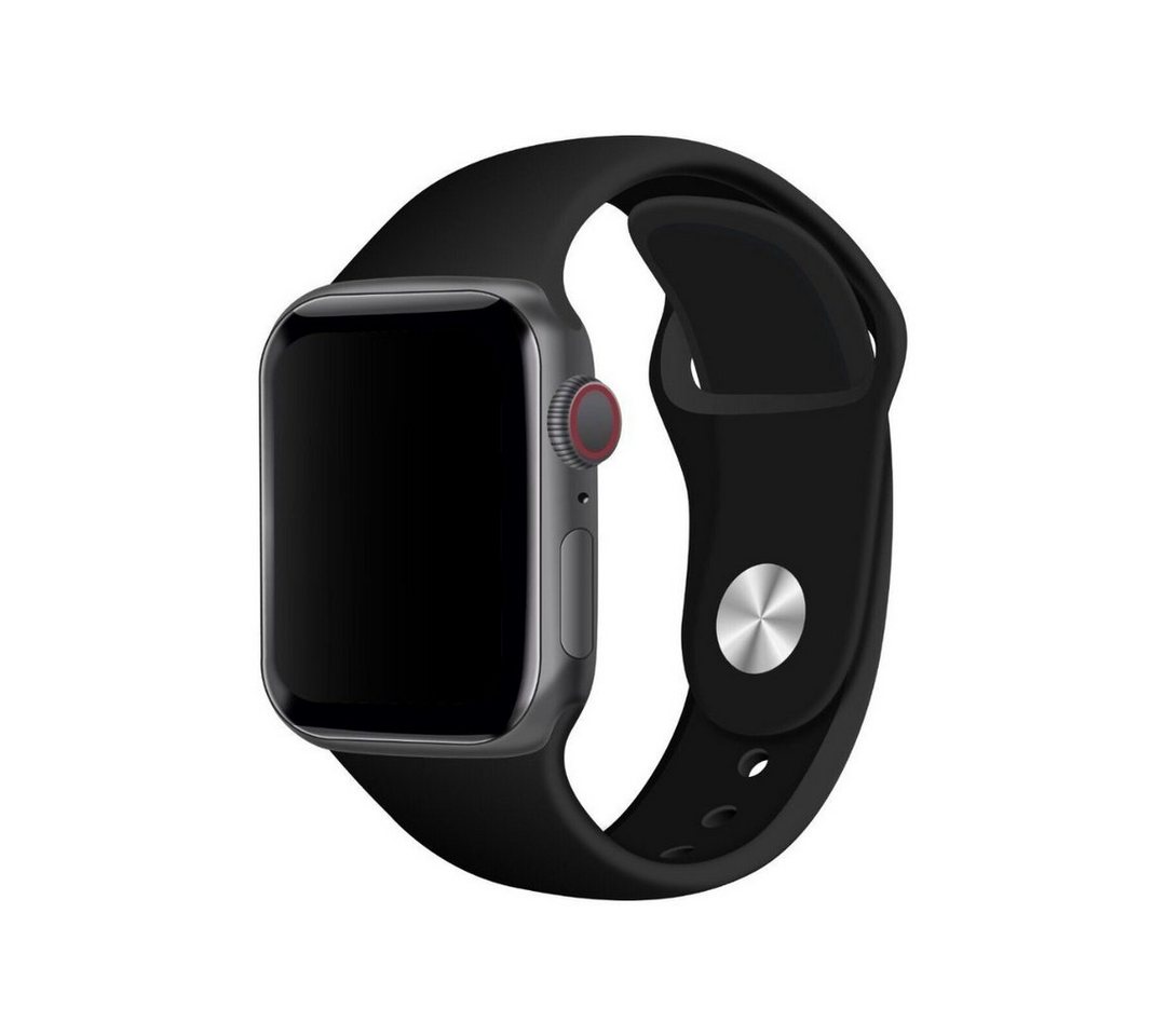SmartUP Smartwatch-Armband für Apple Watch 11 10 9 8 7 6 5 4 3 SE Ultra Silikon Sport Ersatzband, kompatibel mit allen Apple Watch Modellen, atmungsaktives Silikon von SmartUP