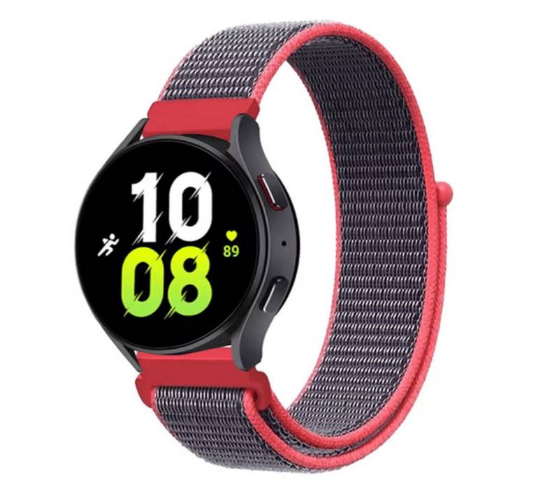 SmartUP Smartwatch-Armband für Samsung Galaxy Watch 6 5 4 FE Pro Gear Classic Nylon Ersazband, kompatibel mit allen Samsung Galaxy Watch Modellen 1-6 von SmartUP