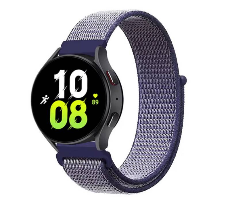 SmartUP Smartwatch-Armband für Samsung Galaxy Watch 6 5 4 FE Pro Gear Classic Nylon Ersazband, kompatibel mit allen Samsung Galaxy Watch Modellen 1-6 von SmartUP