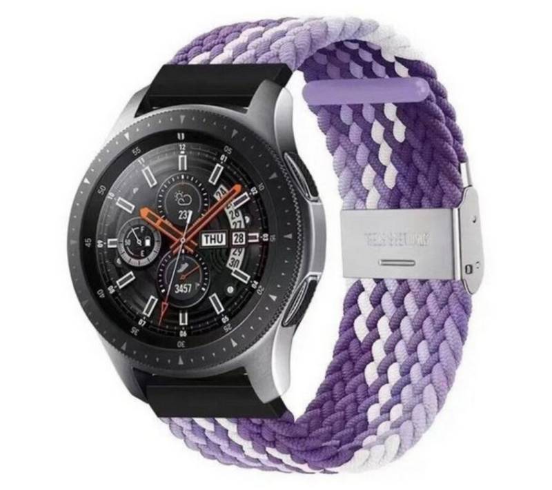 SmartUP Smartwatch-Armband für Samsung Galaxy Watch 6 5 4 FE Pro Gear Classic Nylon Ersazband, kompatibel mit allen Samsung Galaxy Watch Modellen von SmartUP