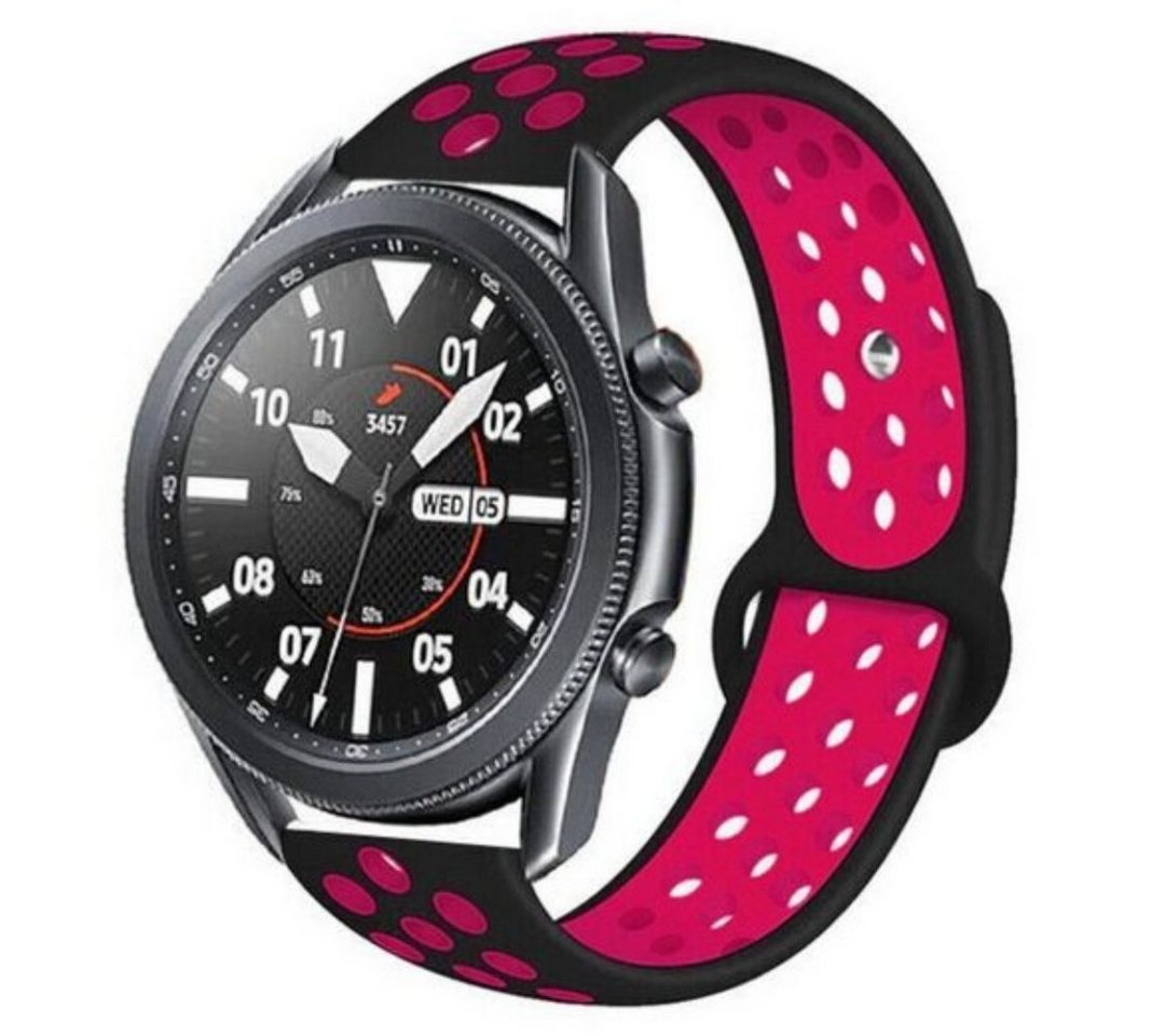 SmartUP Smartwatch-Armband für Samsung Galaxy Watch 7 6 5 4 FE Pro Gear Classic Silikon Ersazband, kompatibel mit allen Samsung Galaxy Watch Modellen von SmartUP