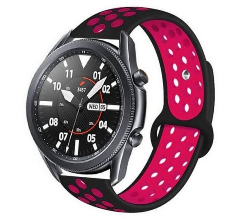 SmartUP Smartwatch-Armband für Samsung Galaxy Watch 7 6 5 4 FE Pro Gear Classic Silikon Ersazband, kompatibel mit allen Samsung Galaxy Watch Modellen von SmartUP