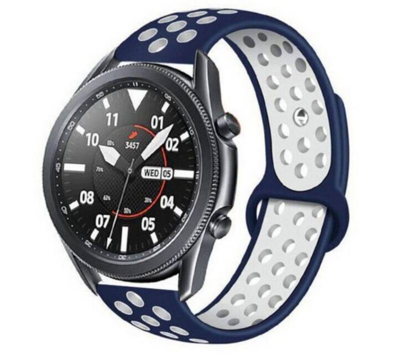 SmartUP Smartwatch-Armband für Samsung Galaxy Watch 7 6 5 4 FE Pro Gear Classic Silikon Ersazband, kompatibel mit allen Samsung Galaxy Watch Modellen von SmartUP