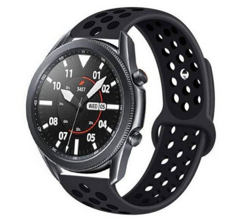 SmartUP Smartwatch-Armband für Samsung Galaxy Watch 7 6 5 4 FE Pro Gear Classic Silikon Ersazband, kompatibel mit allen Samsung Galaxy Watch Modellen von SmartUP