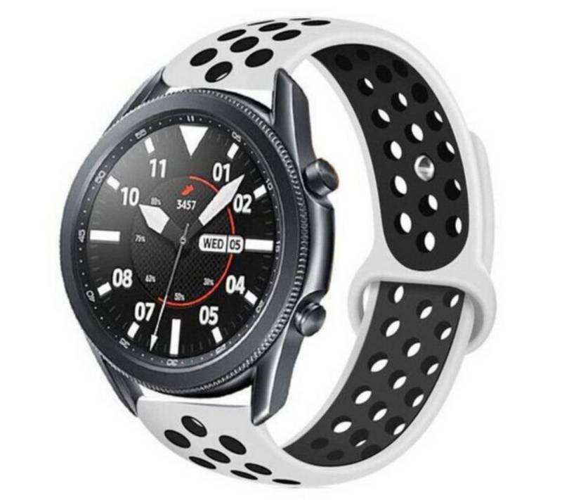 SmartUP Smartwatch-Armband für Samsung Galaxy Watch 7 6 5 4 FE Pro Gear Classic Silikon Ersazband, kompatibel mit allen Samsung Galaxy Watch Modellen von SmartUP