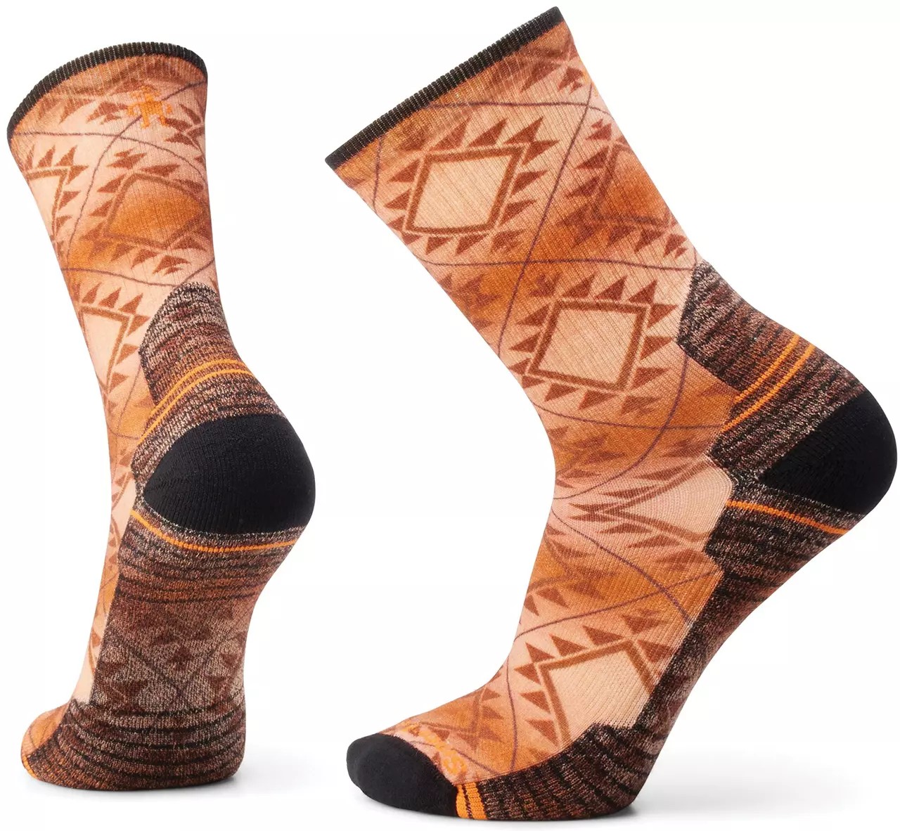 Hike Light Cushion Southwest Tile Print Crew Socks Men von SmartWool