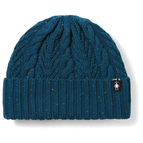 Smartwool - Cable Knit Beanie - Mütze Gr One Size blau von SmartWool