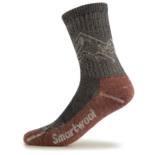 Smartwool - Classic Hike Light Cushion Mountain Pattern Crew - Wandersocken Gr L bunt von SmartWool