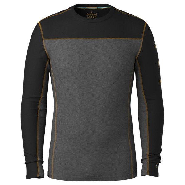 Smartwool - Classic Thermal Merino BL Colorblock Crew Boxed - Merinounterwäsche Gr XXL grau/schwarz Smartwool - Classic Thermal Merino BL Colorblock Crew Boxed - Merinounterwäsche Gr XXL grau/schwarz von SmartWool