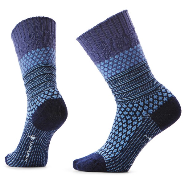 Smartwool - Everyday Cozy Popcorn Cable Crew Socks - Multifunktionssocken Gr M blau Smartwool - Everyday Cozy Popcorn Cable Crew Socks - Multifunktionssocken Gr M blau von SmartWool