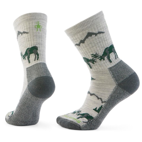 Smartwool - Everyday Horns Clash Crew Socks - Multifunktionssocken Gr XL grau Smartwool - Everyday Horns Clash Crew Socks - Multifunktionssocken Gr XL grau von SmartWool