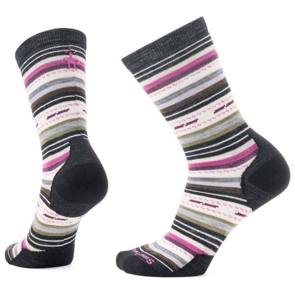 Smartwool - Everyday Margarita Crew - Multifunktionssocken Gr M grau von SmartWool