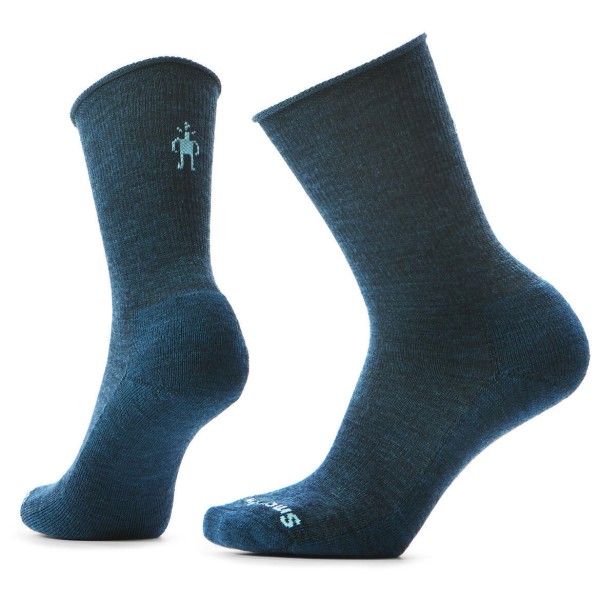 Smartwool - Everyday Roll Top Crew Socks - Multifunktionssocken Gr M blau Smartwool - Everyday Roll Top Crew Socks - Multifunktionssocken Gr M blau von SmartWool