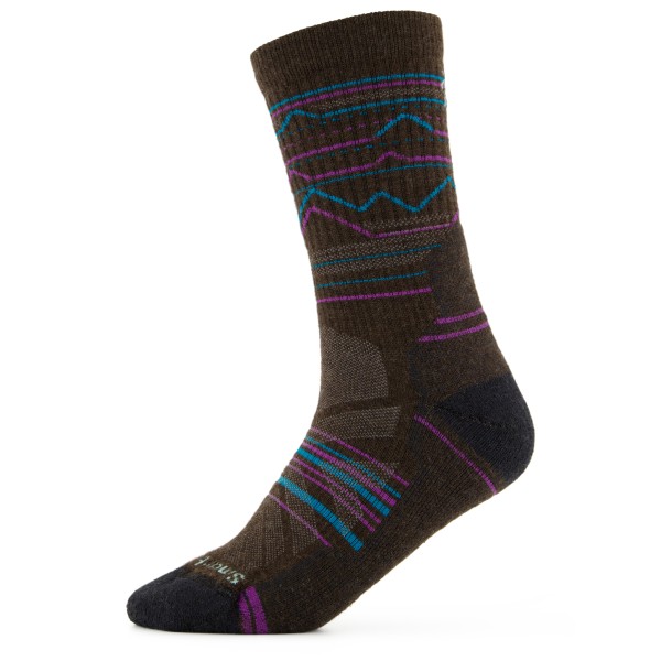 Smartwool - Hike Light Cushion Mountain Range Pattern Crew - Wandersocken Gr M schwarz Smartwool - Hike Light Cushion Mountain Range Pattern Crew - Wandersocken Gr M schwarz von SmartWool