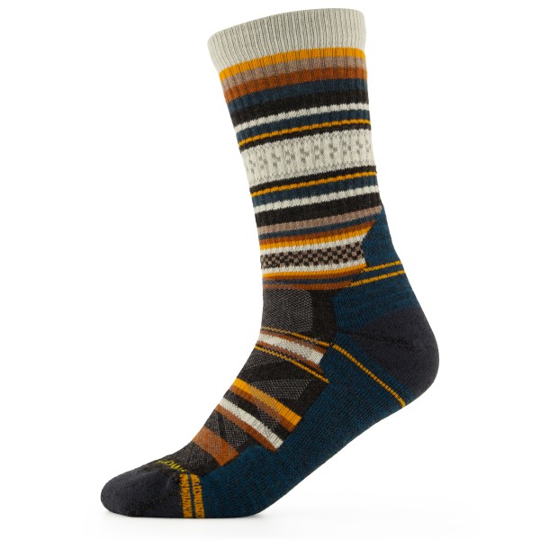 Smartwool - Hike Light Cushion Panorama Crew - Wandersocken Gr M braun von SmartWool