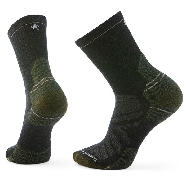 Smartwool - Hike Targeted Cushion Mid Crew Socks - Wandersocken Gr L schwarz von SmartWool
