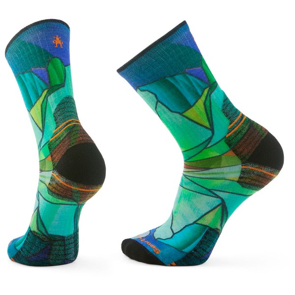 Smartwool - Hike Targeted Cushion Mirror Mountain Crew Socks - Wandersocken Gr XL bunt von SmartWool