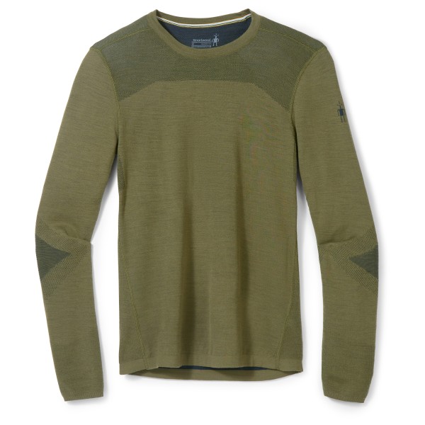 Smartwool - Intraknit Thermal Merino Base Layer Crew - Merinounterwäsche Gr S oliv von SmartWool