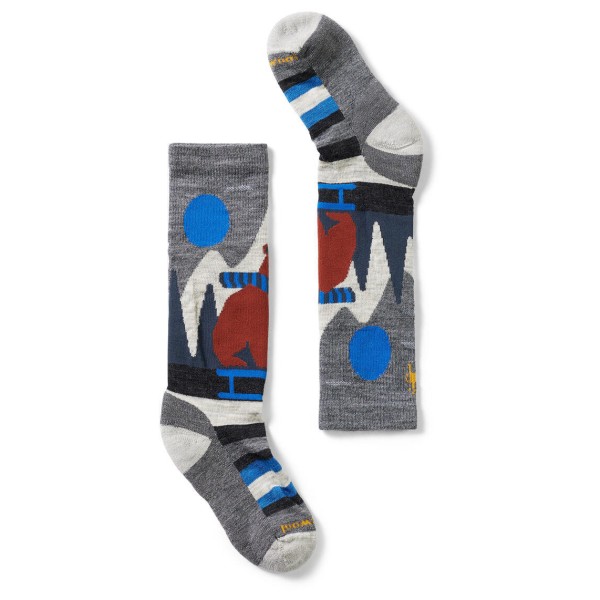 Smartwool - Kids Ski Light Cushion Sleigh Bear OTC - Multifunktionssocken Gr S grau von SmartWool
