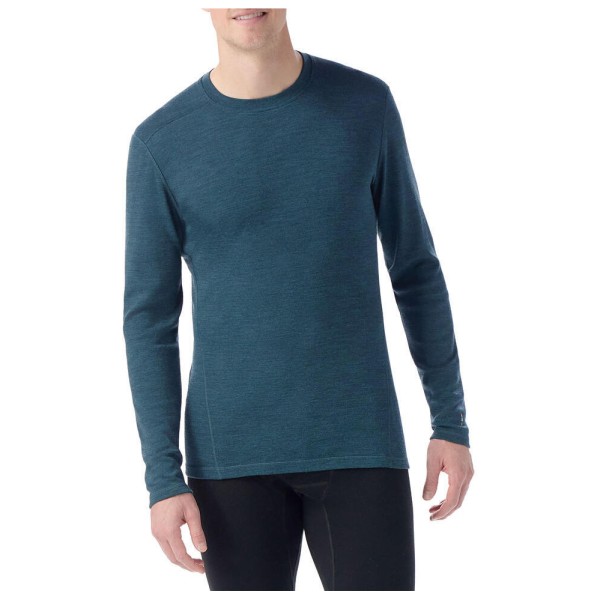 Smartwool - Merino 250 Baselayer Crew Boxed - Merinounterwäsche Gr M blau von SmartWool