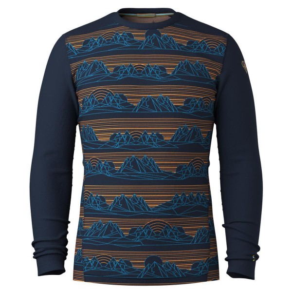 Smartwool - Merino 250 Baselayer Crew Boxed - Merinounterwäsche Gr XXL blau von SmartWool