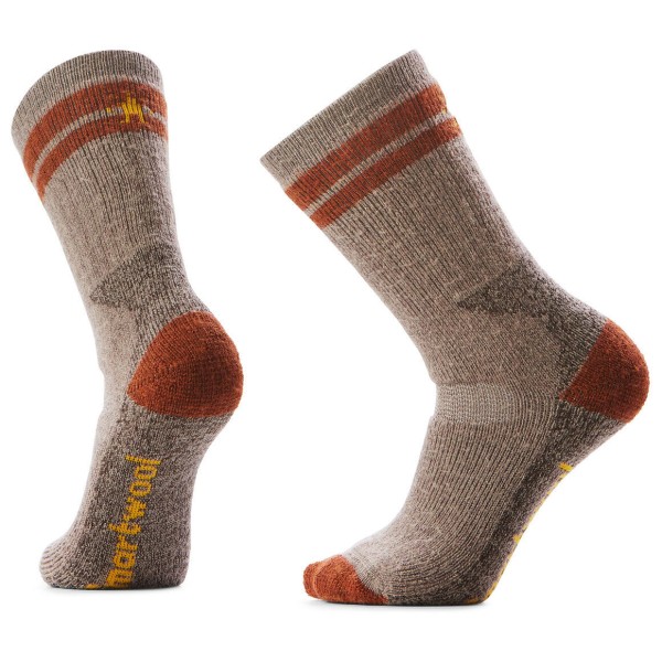 Smartwool - Mountaineer Maximum Cushion Tall Crew Socks - Wandersocken Gr L braun von SmartWool