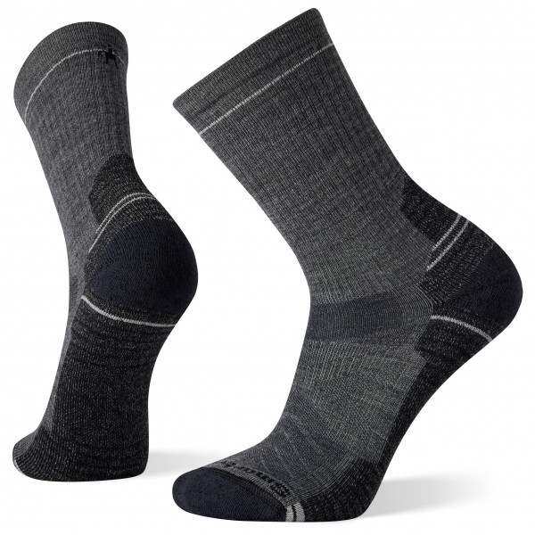 Smartwool - Performance Hike Light Cushion Crew - Wandersocken Gr M grau/schwarz von SmartWool