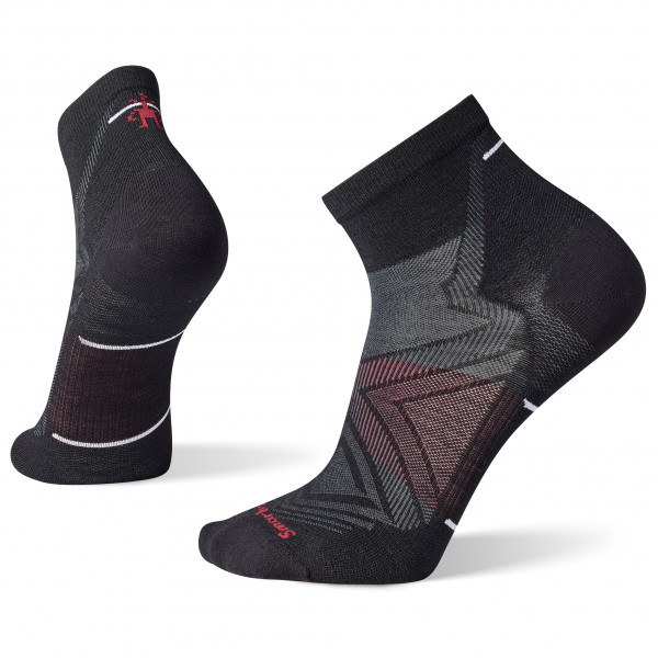 Smartwool - Performance Run Zero Cushion Ankle - Laufsocken Gr L schwarz von SmartWool