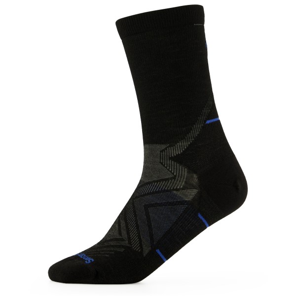 Smartwool - Performance Run Zero Cushion Mid Crew - Laufsocken Gr L schwarz von SmartWool