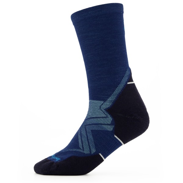 Smartwool - Run Cold Weather Targeted Cushion Crew - Laufsocken Gr L blau von SmartWool
