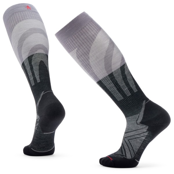 Smartwool - Run Targeted Cushion Compression OTC Socks - Laufsocken Gr L grau von SmartWool